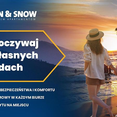 Apartamenty Sun & Snow Przystan Letnica Gdańsk Exteriör bild