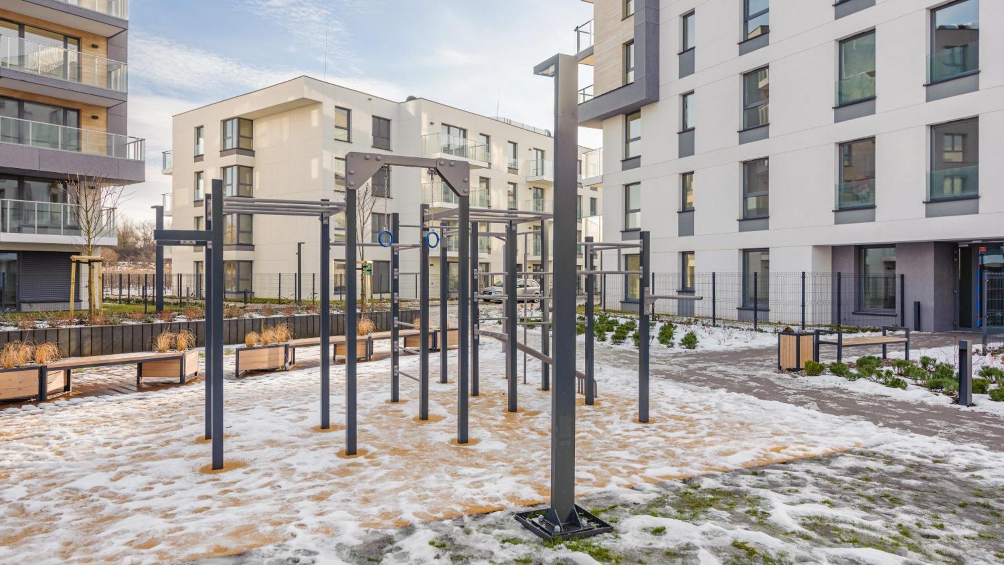 Apartamenty Sun & Snow Przystan Letnica Gdańsk Exteriör bild